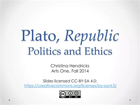 the law of the city|Plato’s Ethics and Politics in The Republic.